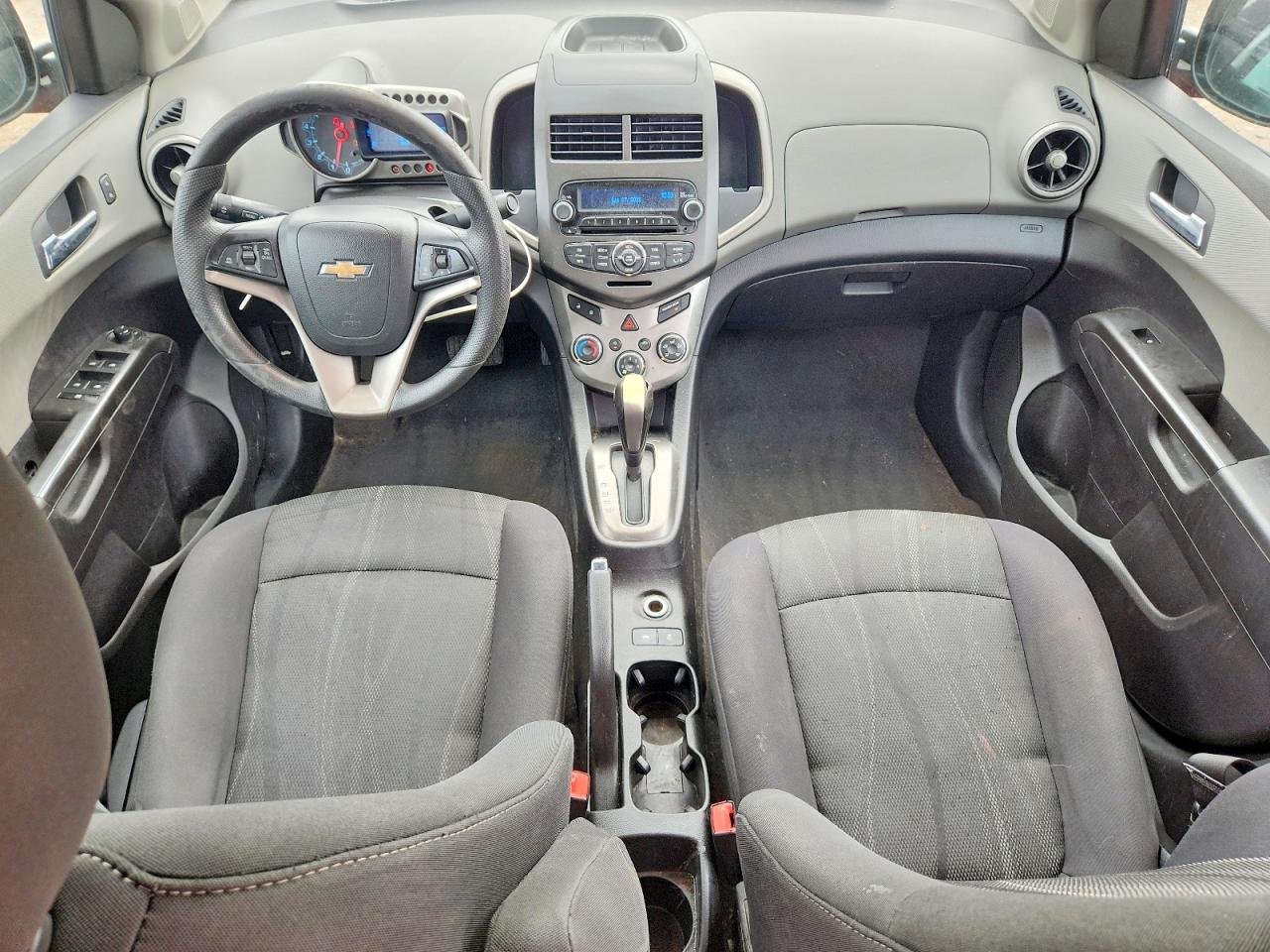 2014 Chevrolet Sonic Lt Red vin: 1G1JC5SH0E4187700