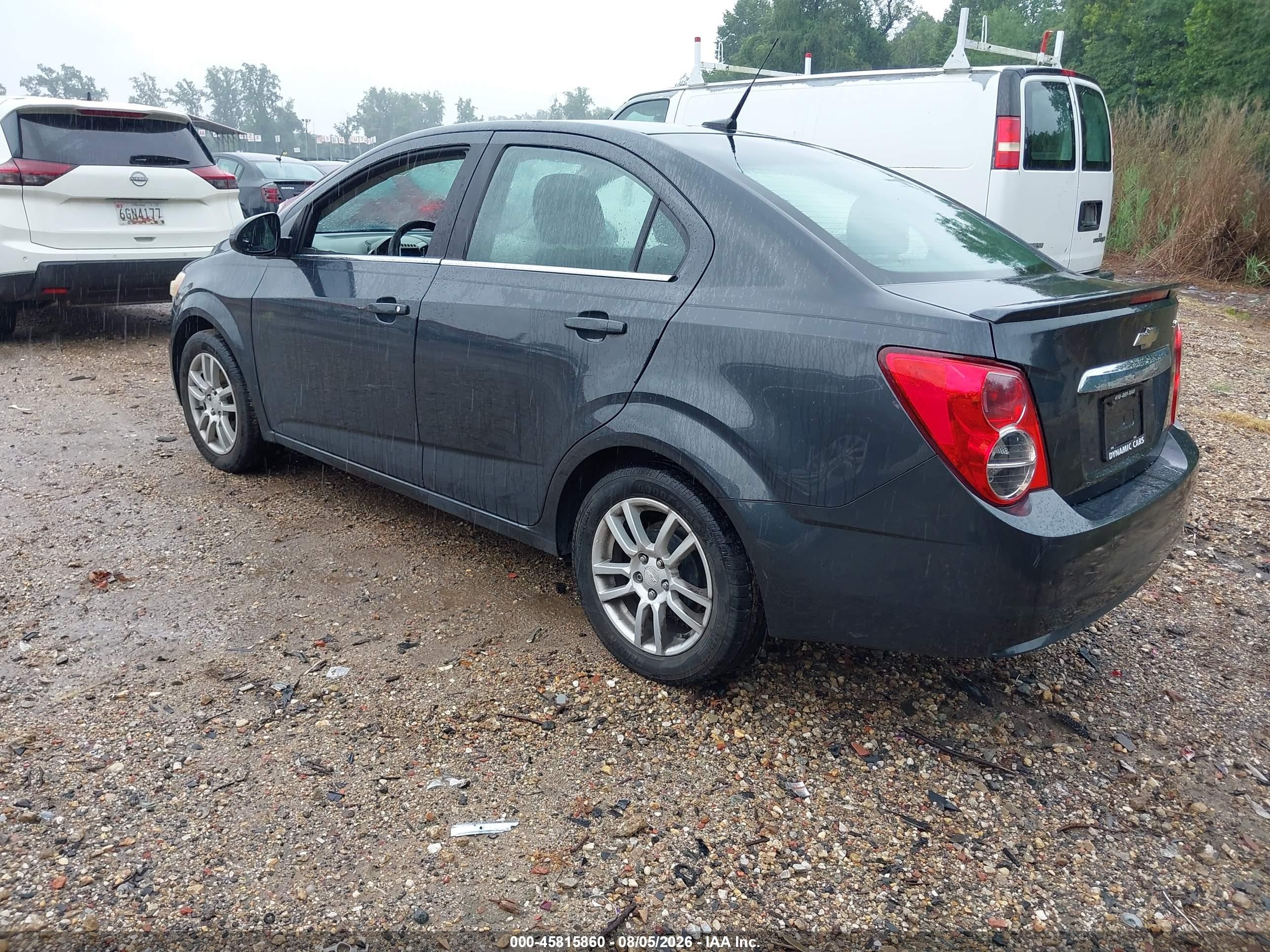 2014 Chevrolet Sonic Lt Auto Gray vin: 1G1JC5SH0E4241965