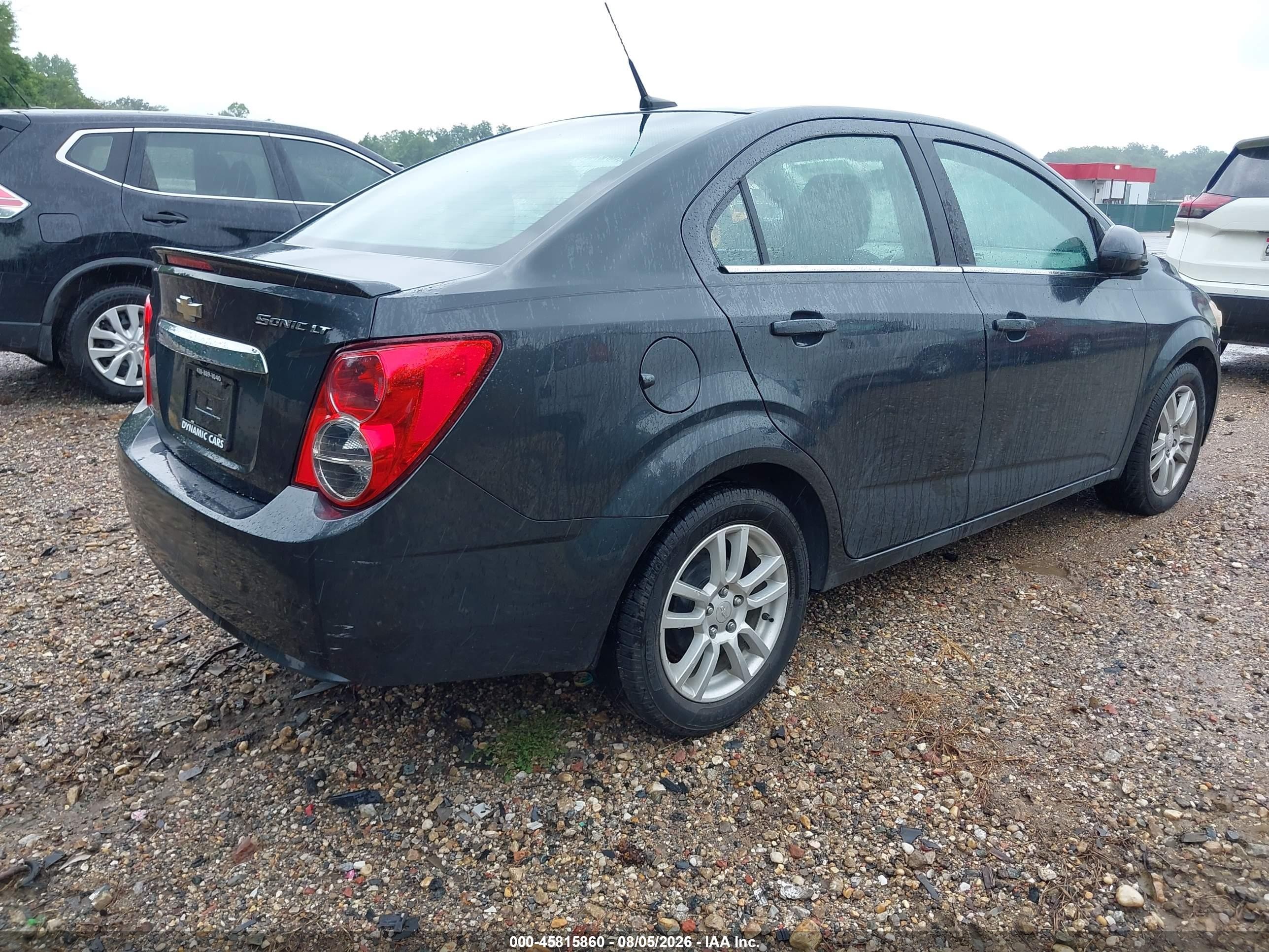 2014 Chevrolet Sonic Lt Auto Gray vin: 1G1JC5SH0E4241965