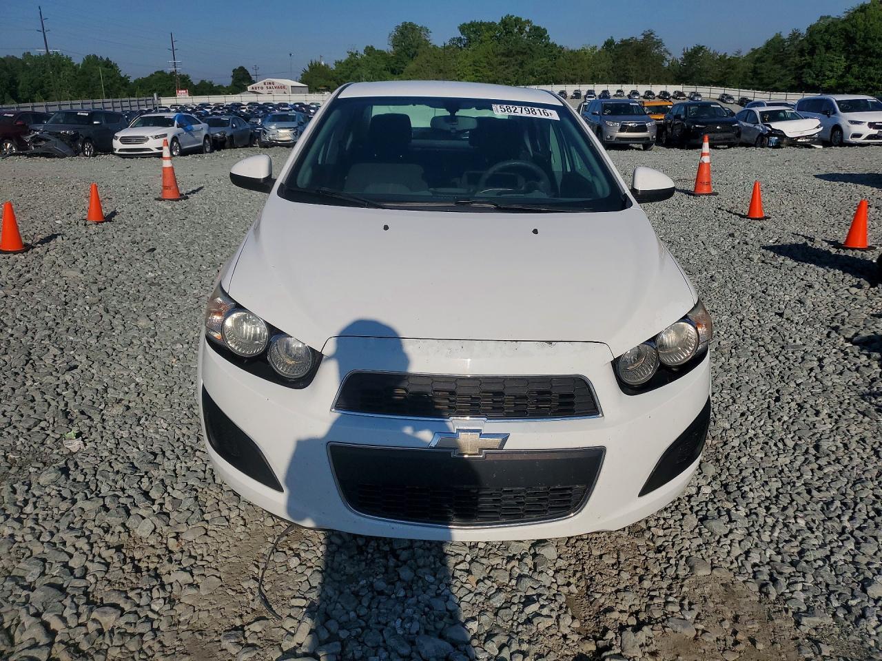 2015 Chevrolet Sonic Lt White vin: 1G1JC5SH0F4138188