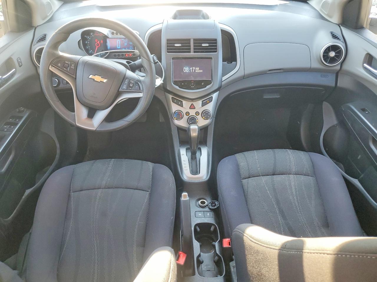 2015 Chevrolet Sonic Lt White vin: 1G1JC5SH0F4138188