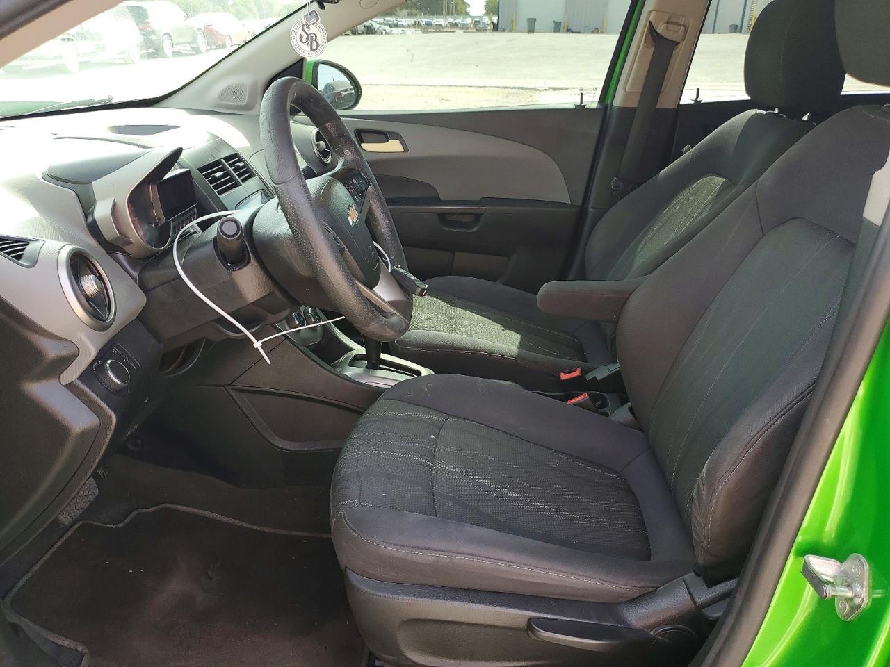 2015 Chevrolet Sonic Lt Green vin: 1G1JC5SH0F4153323