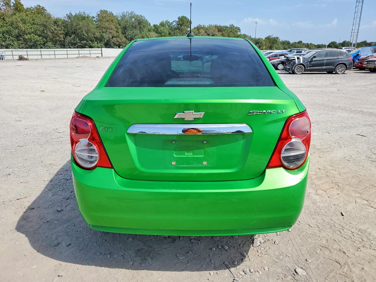2015 Chevrolet Sonic Lt Green vin: 1G1JC5SH0F4153323