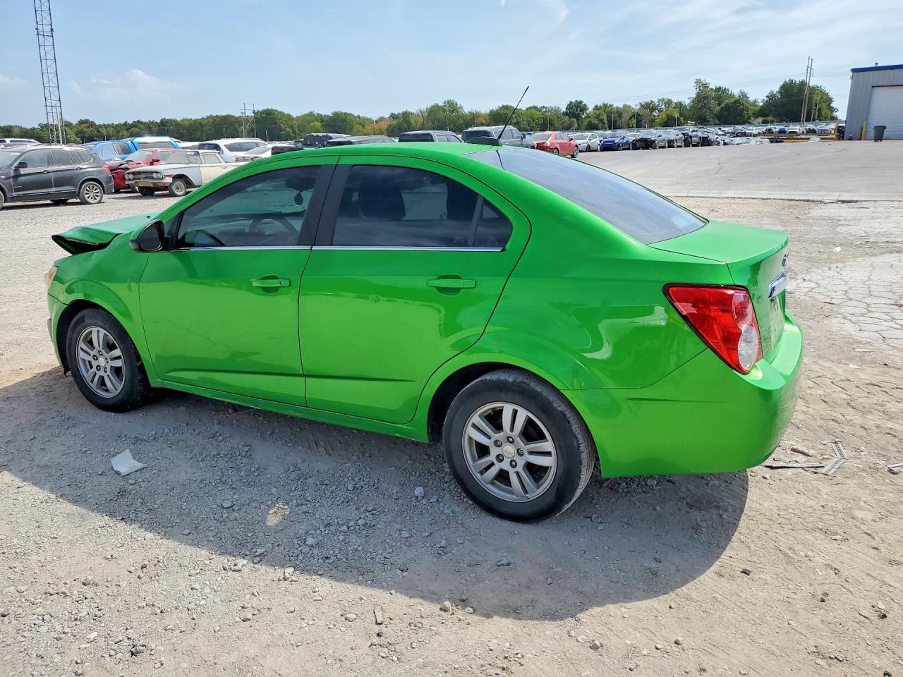 2015 Chevrolet Sonic Lt Green vin: 1G1JC5SH0F4153323