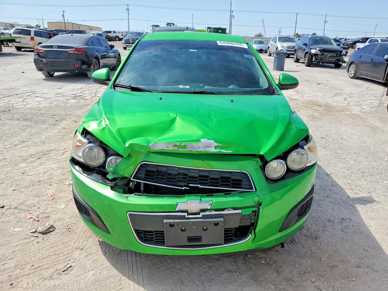 2015 Chevrolet Sonic Lt Green vin: 1G1JC5SH0F4153323