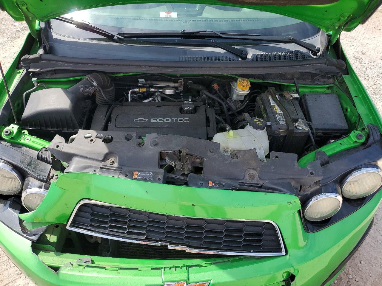 2015 Chevrolet Sonic Lt Green vin: 1G1JC5SH0F4153323