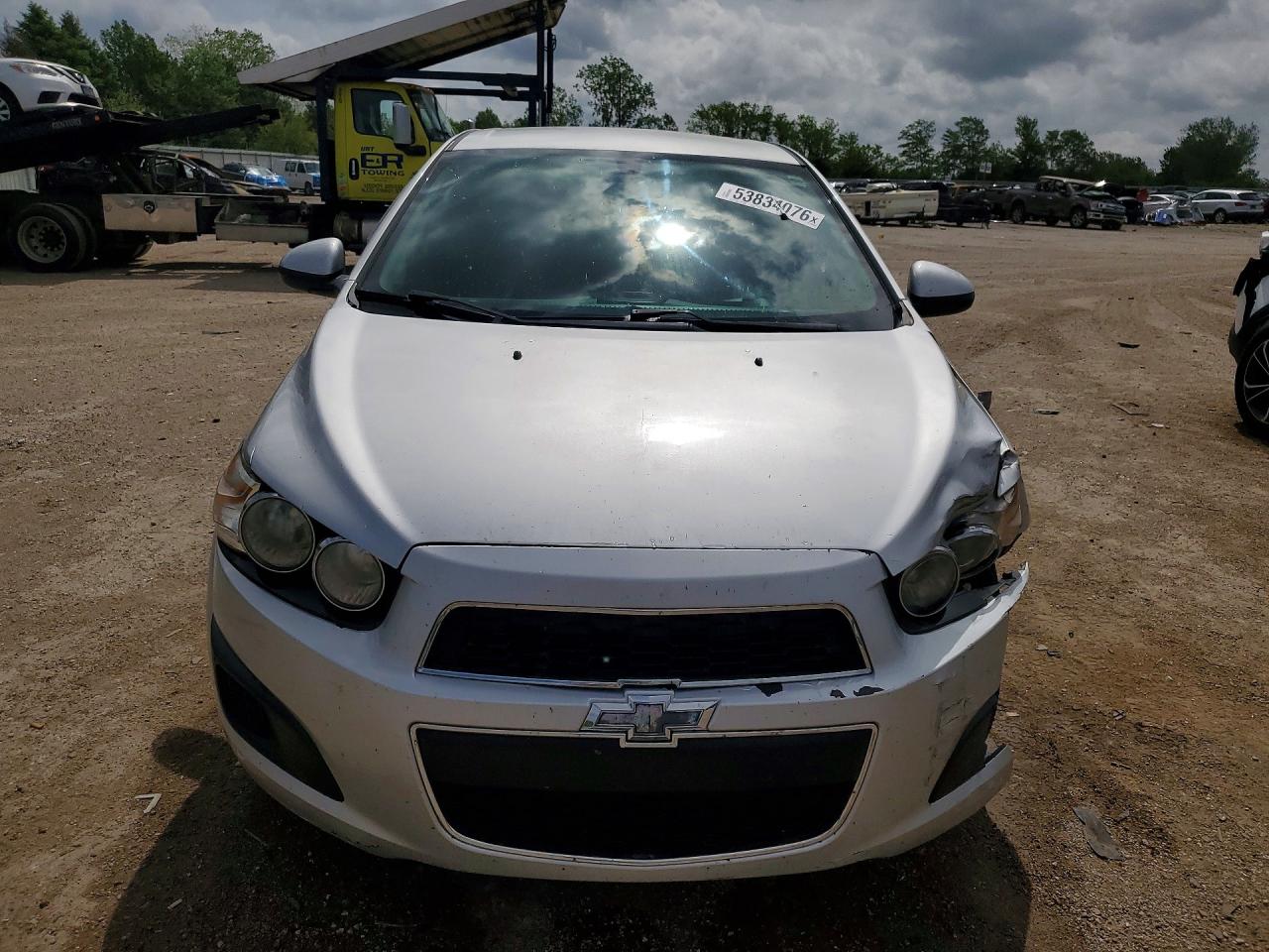 2015 Chevrolet Sonic Lt Silver vin: 1G1JC5SH0F4153998