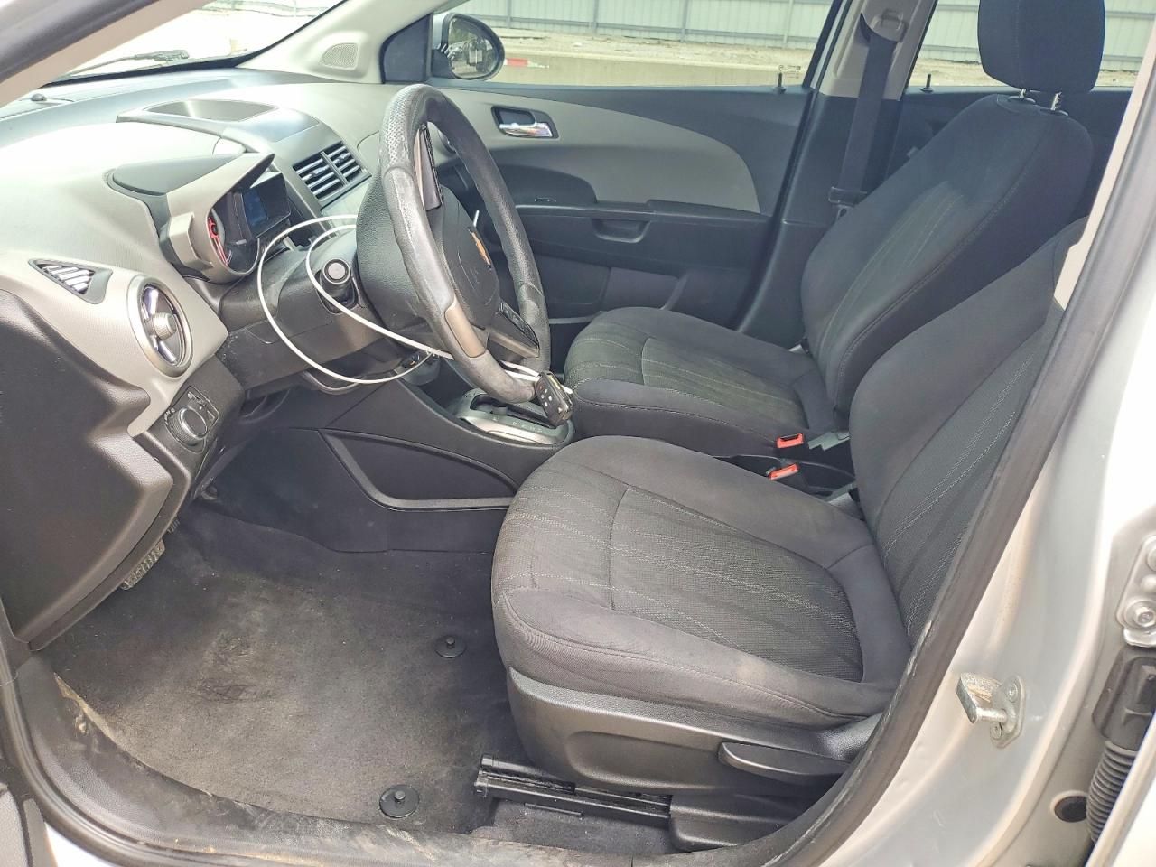 2015 Chevrolet Sonic Lt Silver vin: 1G1JC5SH0F4153998