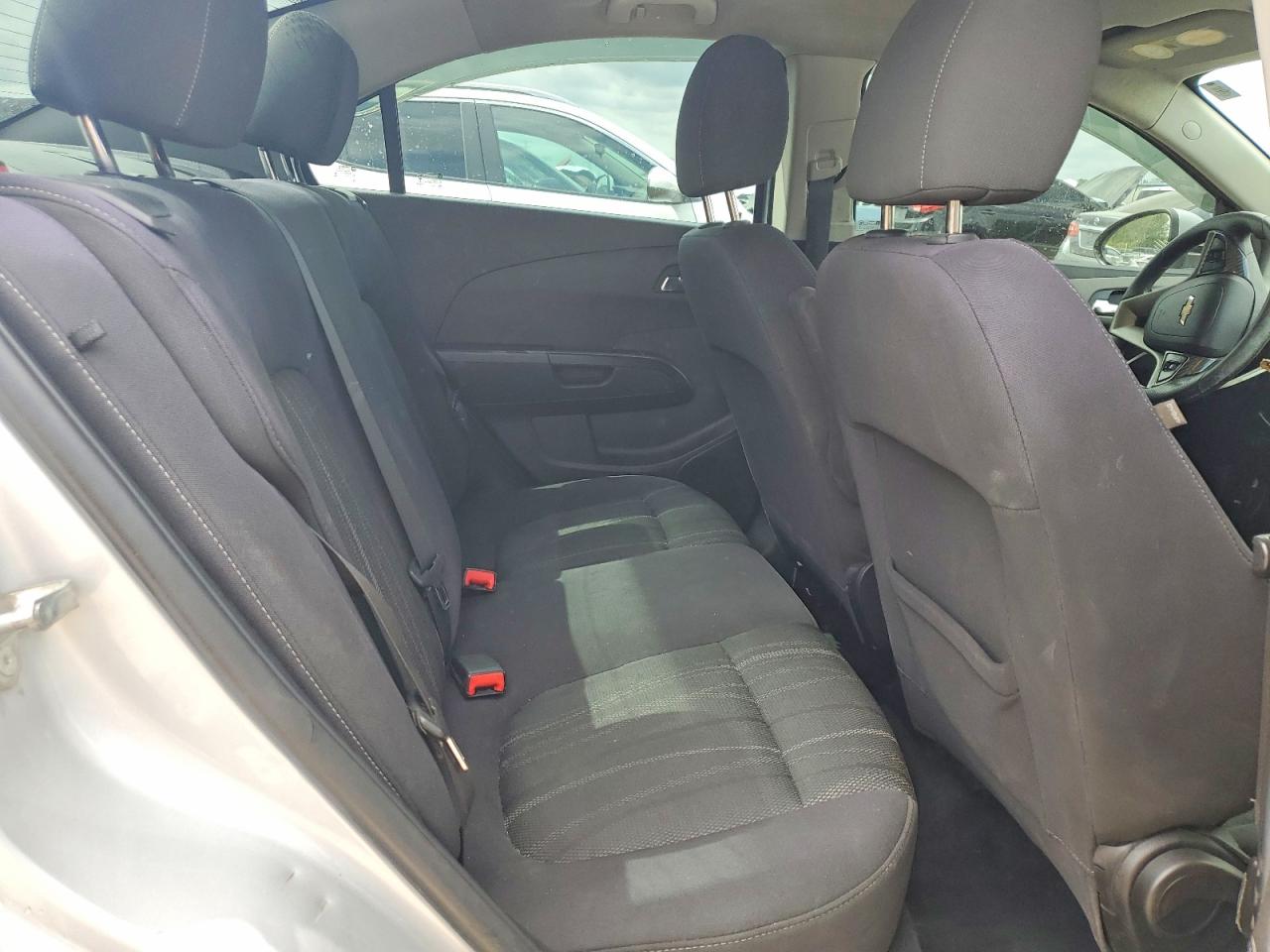 2015 Chevrolet Sonic Lt Silver vin: 1G1JC5SH0F4153998