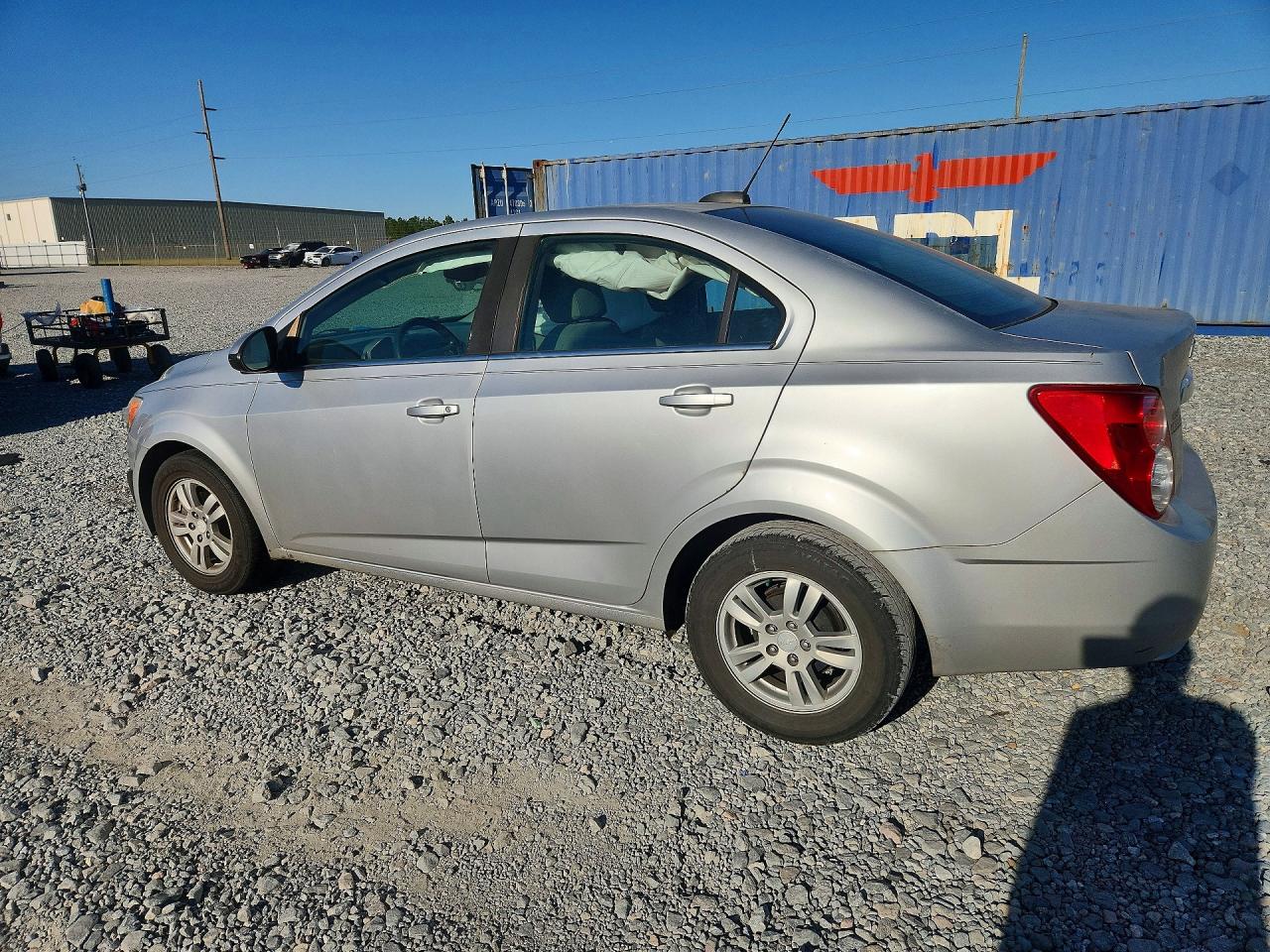 2015 Chevrolet Sonic Lt Silver vin: 1G1JC5SH0F4198164