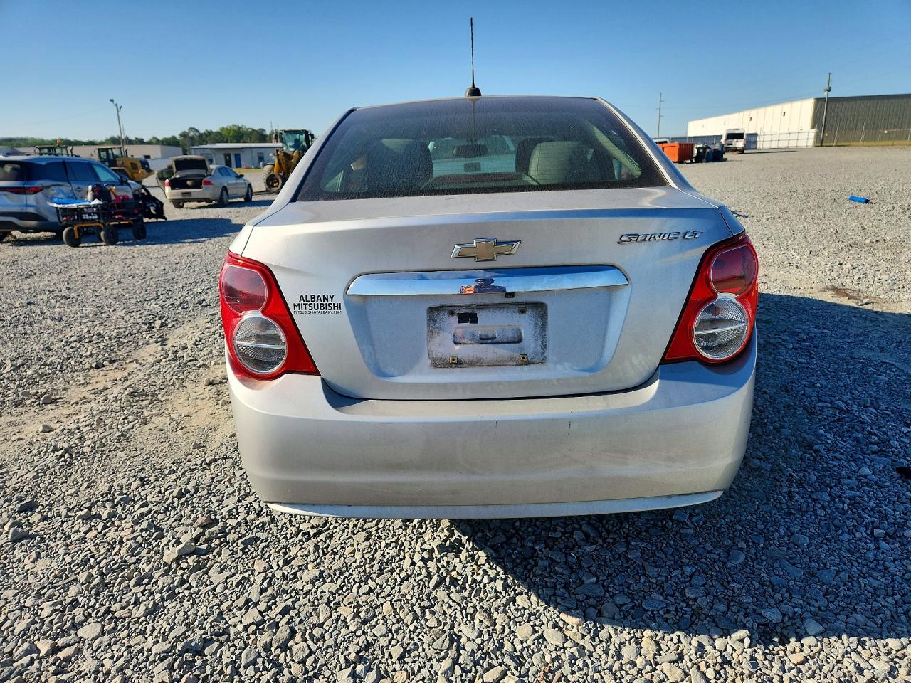 2015 Chevrolet Sonic Lt Silver vin: 1G1JC5SH0F4198164