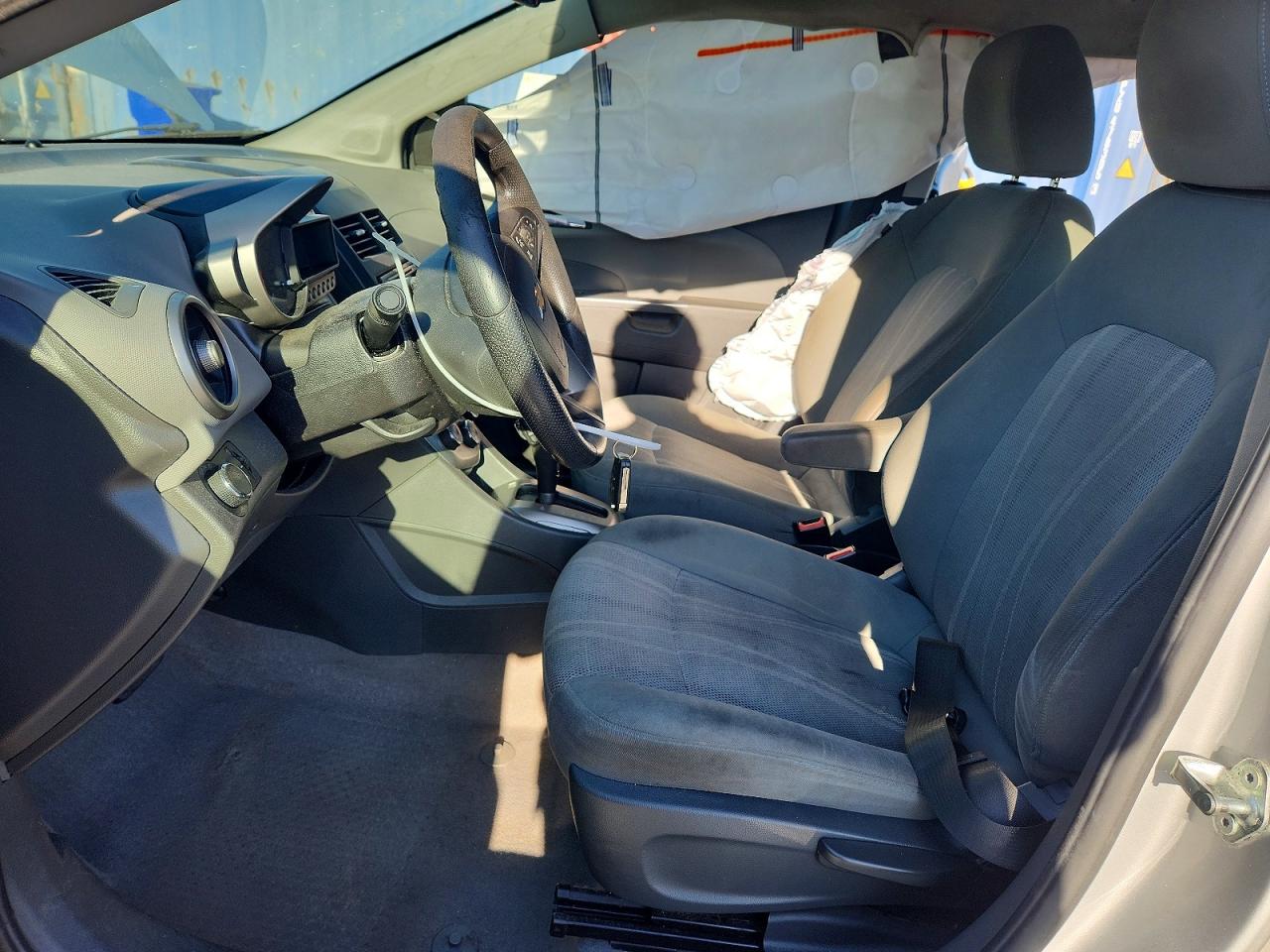 2015 Chevrolet Sonic Lt Silver vin: 1G1JC5SH0F4198164