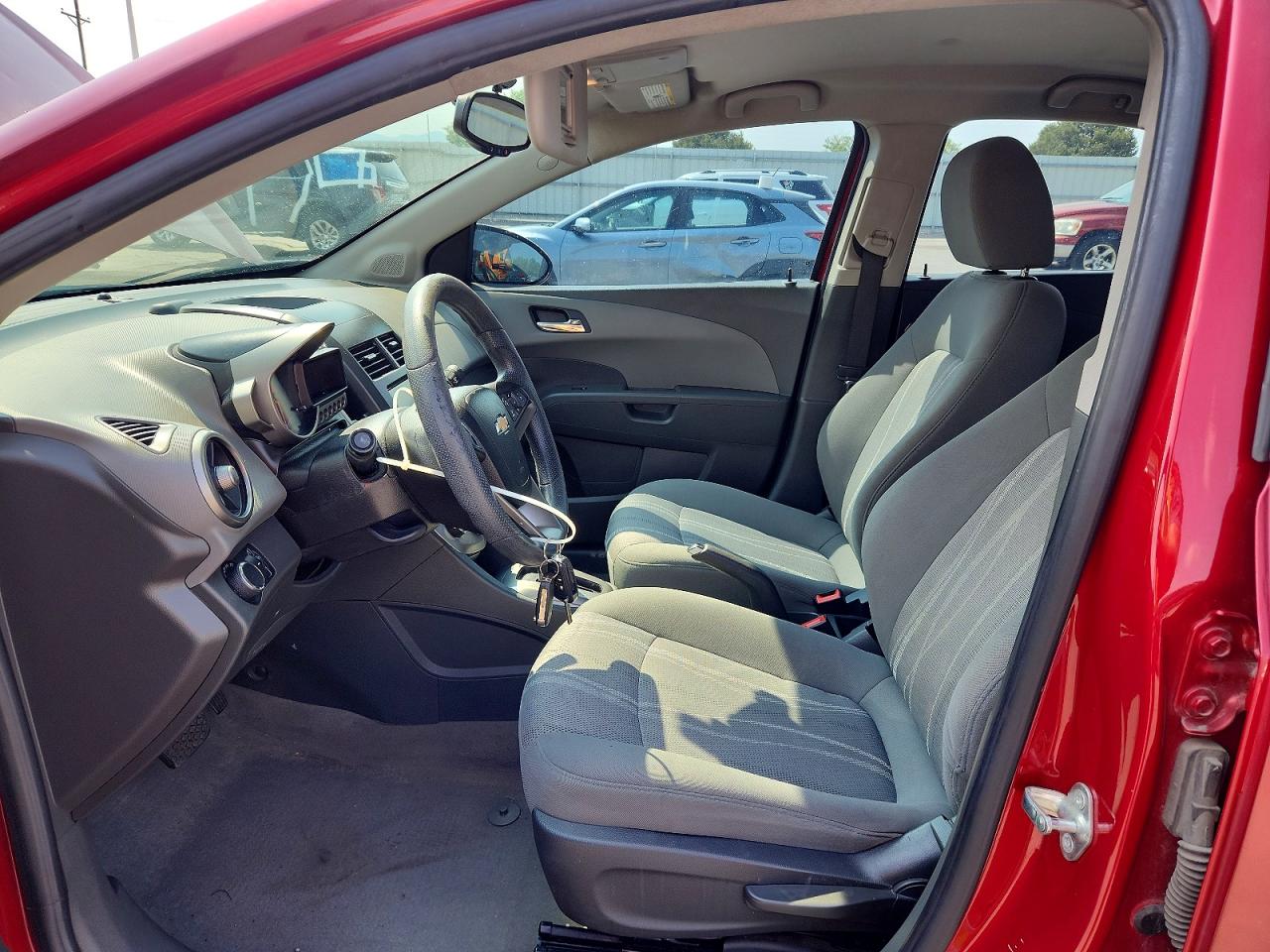 2015 Chevrolet Sonic Lt Red vin: 1G1JC5SH0F4218722