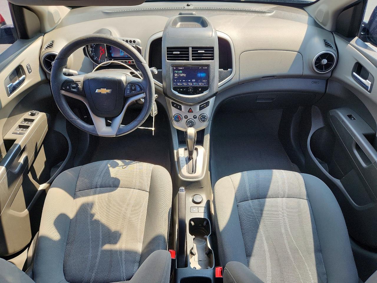 2015 Chevrolet Sonic Lt Red vin: 1G1JC5SH0F4218722
