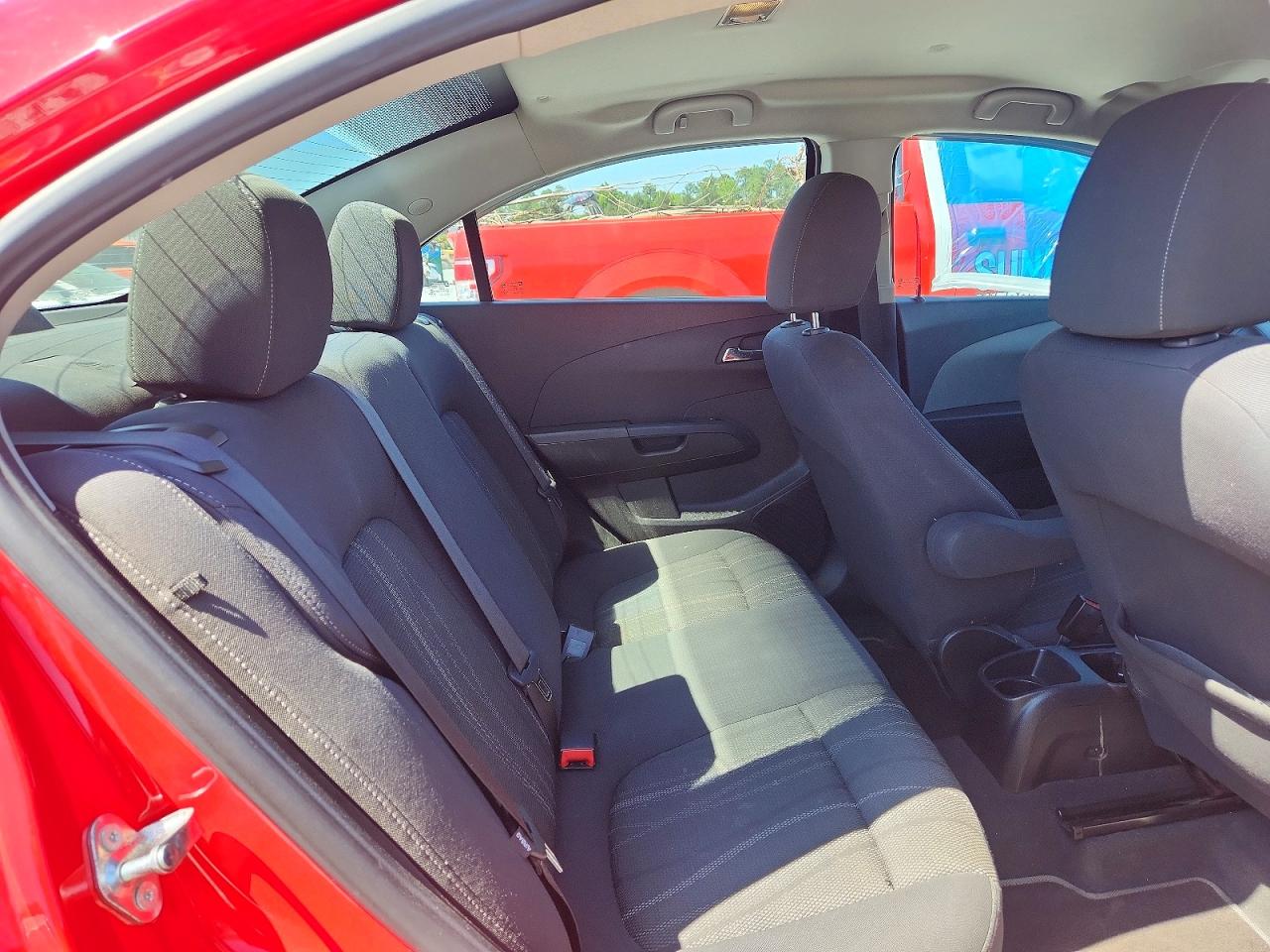 2015 Chevrolet Sonic Lt Red vin: 1G1JC5SH0F4220017