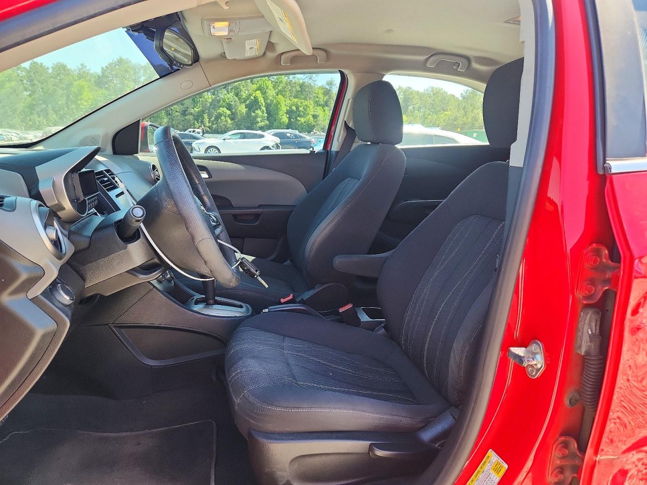 2015 Chevrolet Sonic Lt Red vin: 1G1JC5SH0F4220017