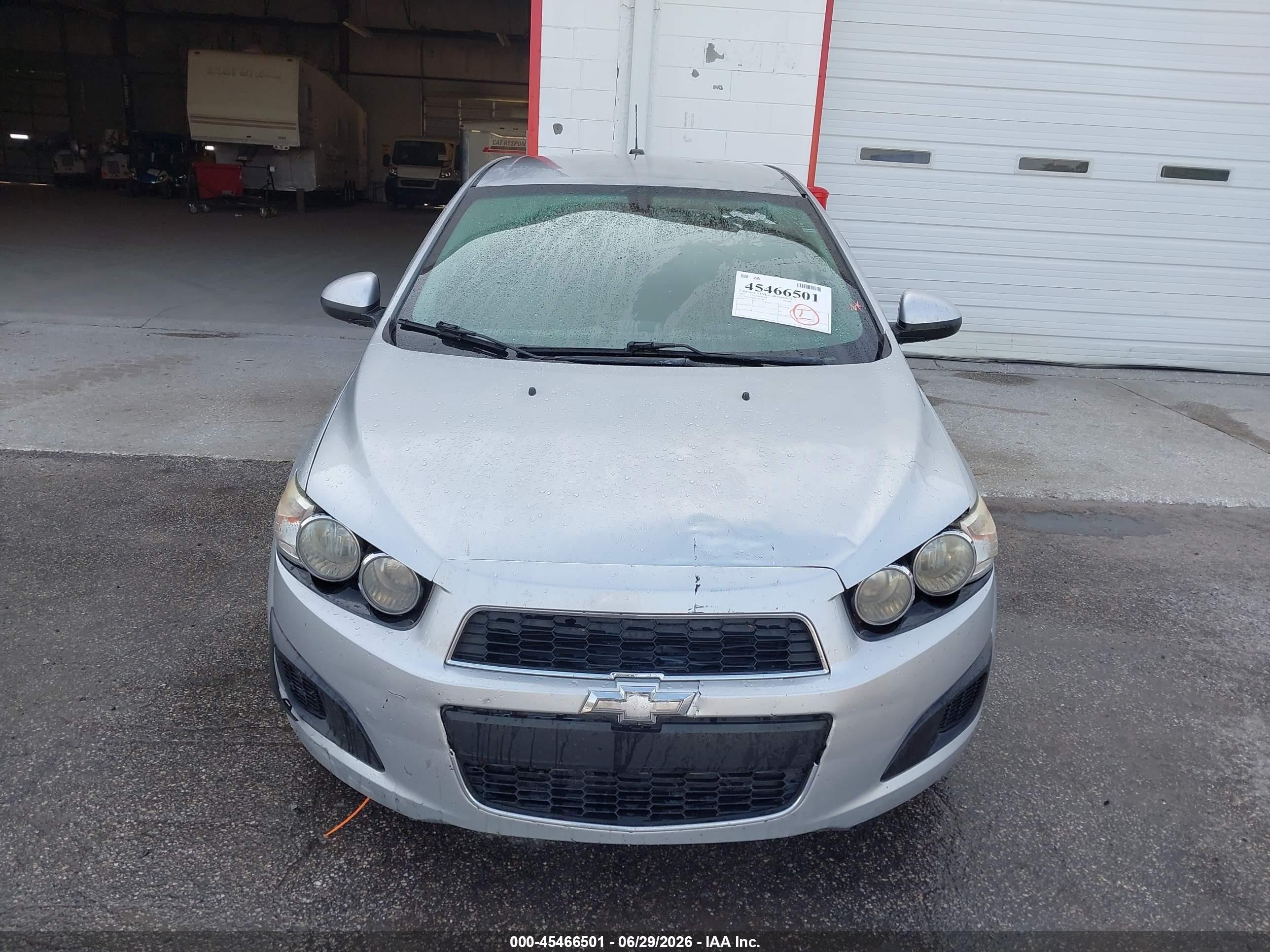 2015 Chevrolet Sonic Lt Auto Серебряный vin: 1G1JC5SH0F4220180