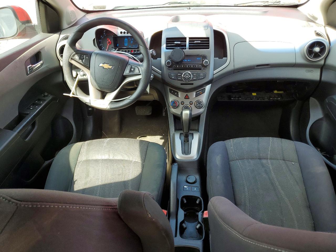 2012 Chevrolet Sonic Lt Red vin: 1G1JC5SH1C4130418