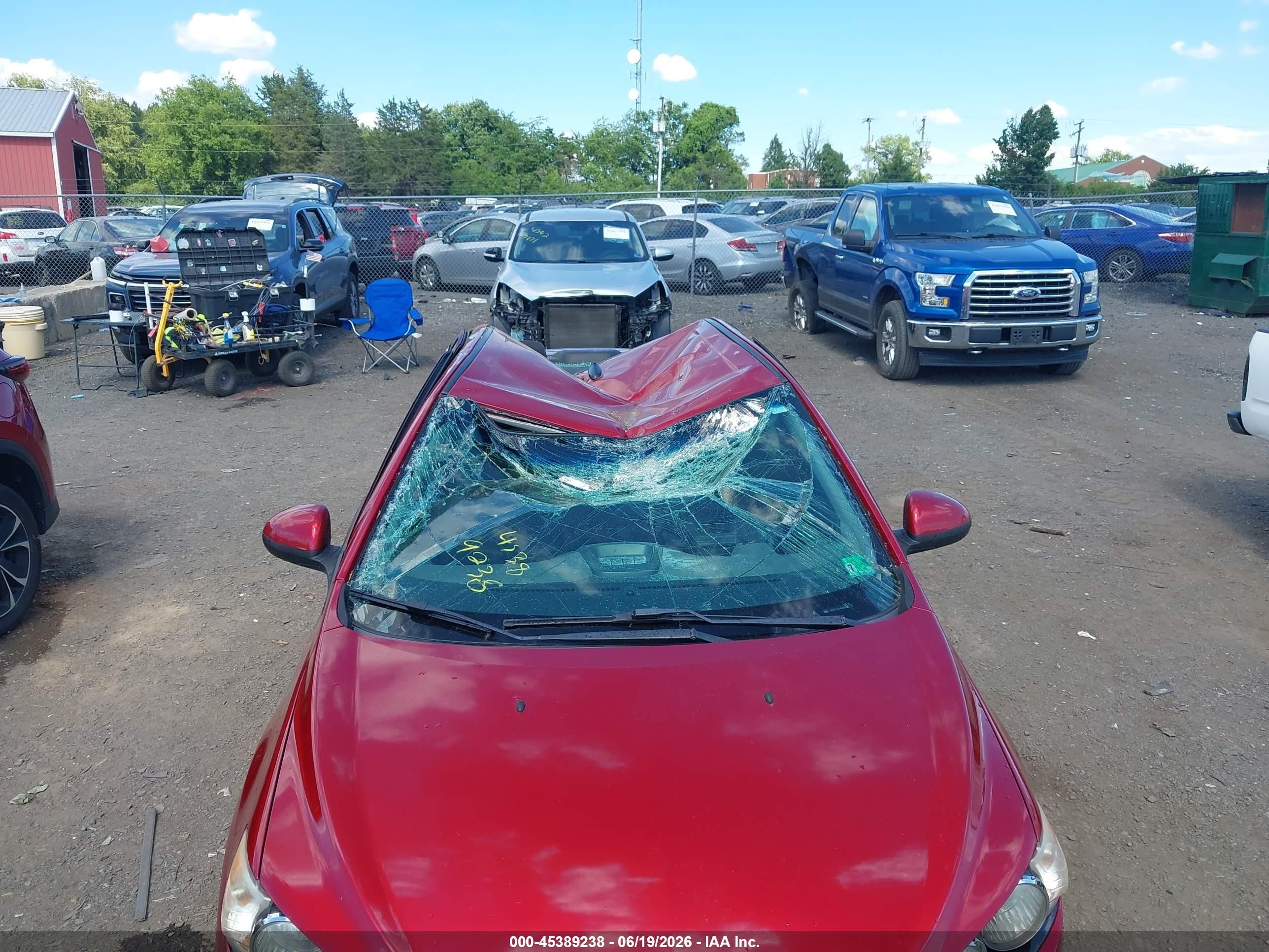 2012 Chevrolet Sonic 2lt Red vin: 1G1JC5SH1C4142083