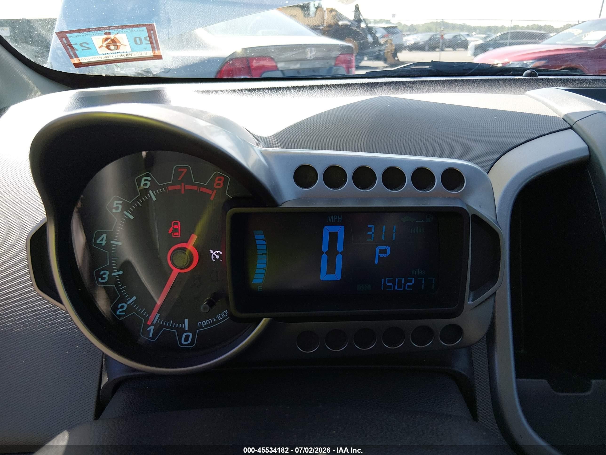 2012 Chevrolet Sonic 2lt Серебряный vin: 1G1JC5SH1C4179991