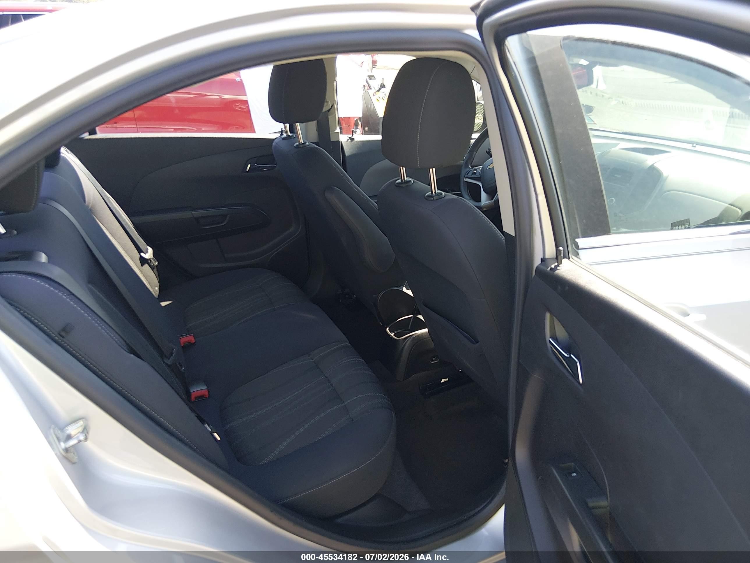 2012 Chevrolet Sonic 2lt Серебряный vin: 1G1JC5SH1C4179991