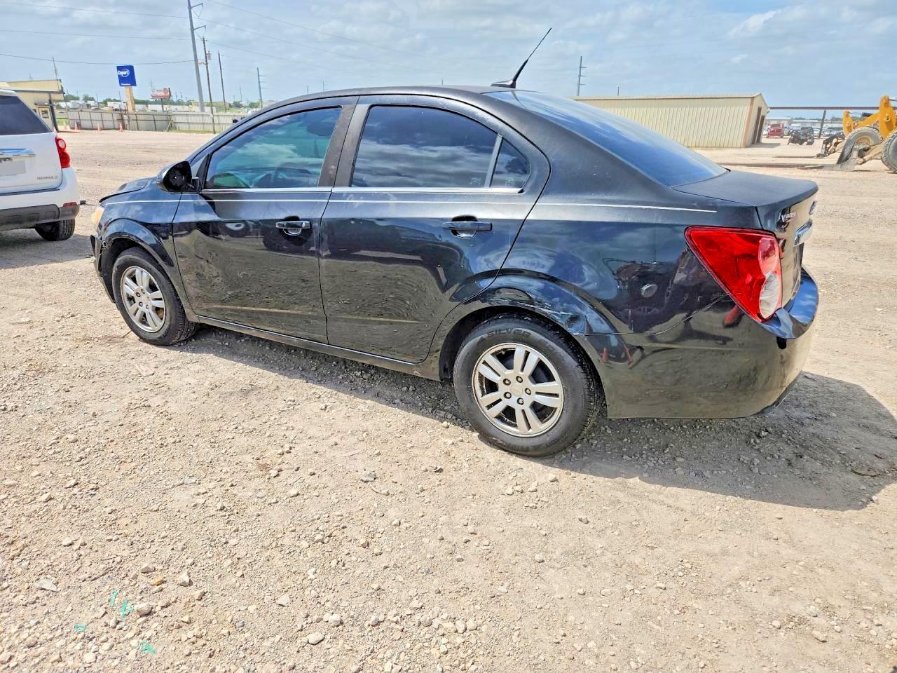 2013 Chevrolet Sonic Lt Black vin: 1G1JC5SH1D4221397