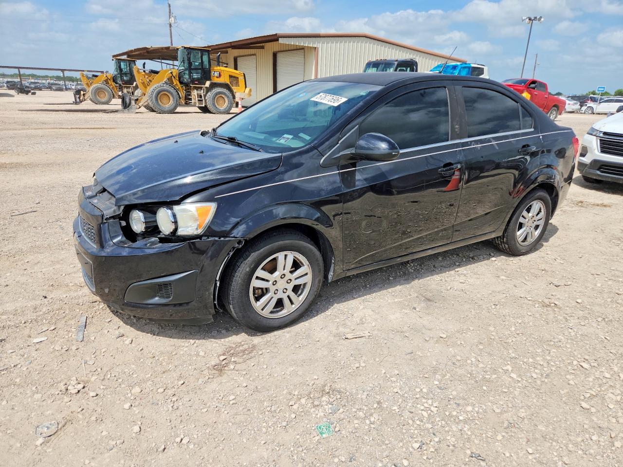 2013 Chevrolet Sonic Lt Black vin: 1G1JC5SH1D4221397