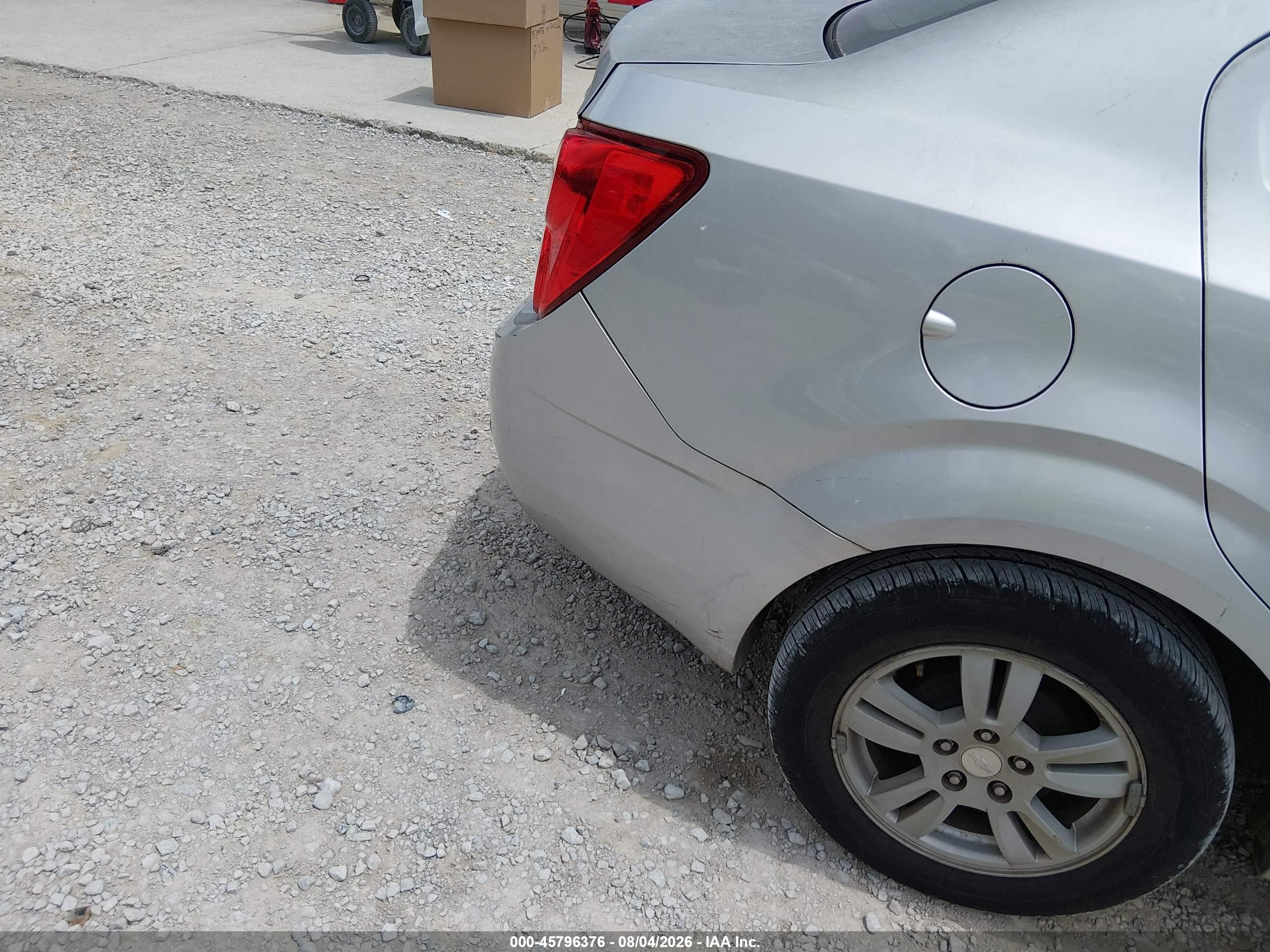 2014 Chevrolet Sonic Lt Auto Gray vin: 1G1JC5SH1E4173482