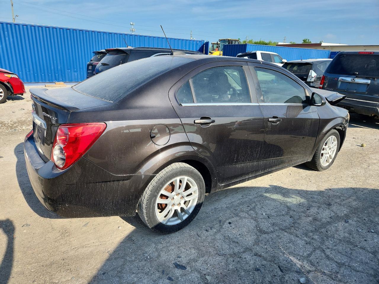 2015 Chevrolet Sonic Lt Black vin: 1G1JC5SH1F4127202