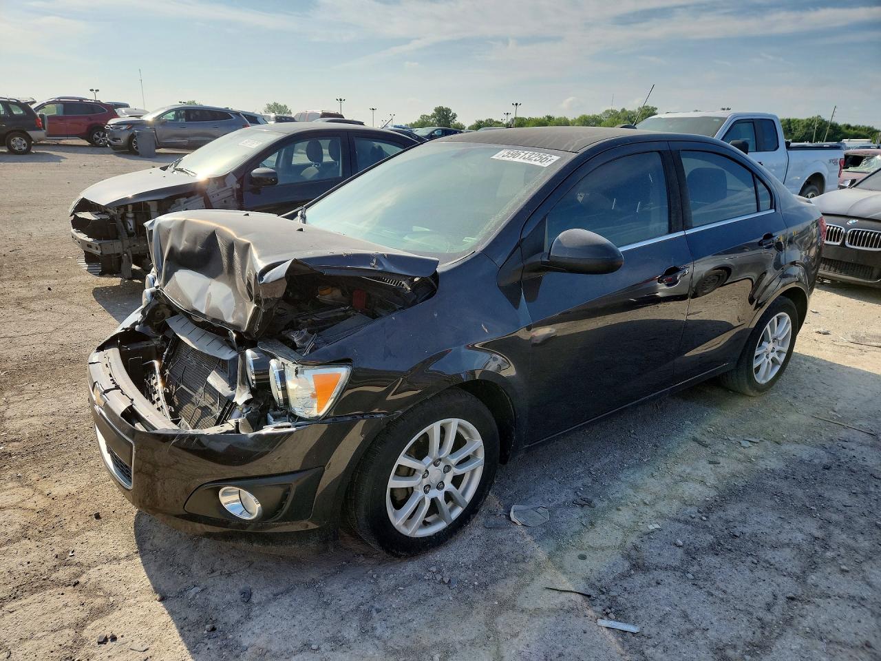 2015 Chevrolet Sonic Lt Black vin: 1G1JC5SH1F4127202