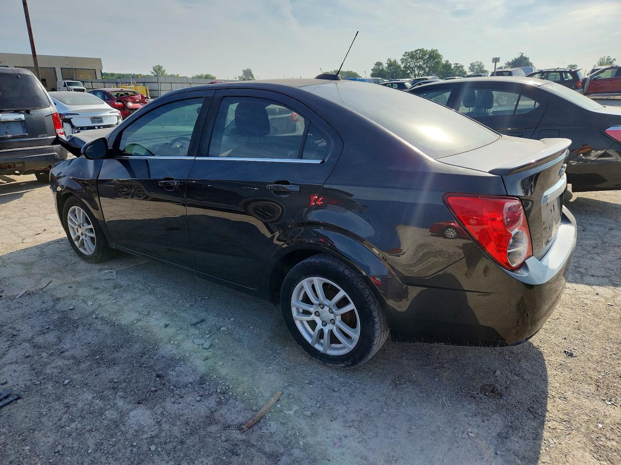 2015 Chevrolet Sonic Lt Black vin: 1G1JC5SH1F4127202