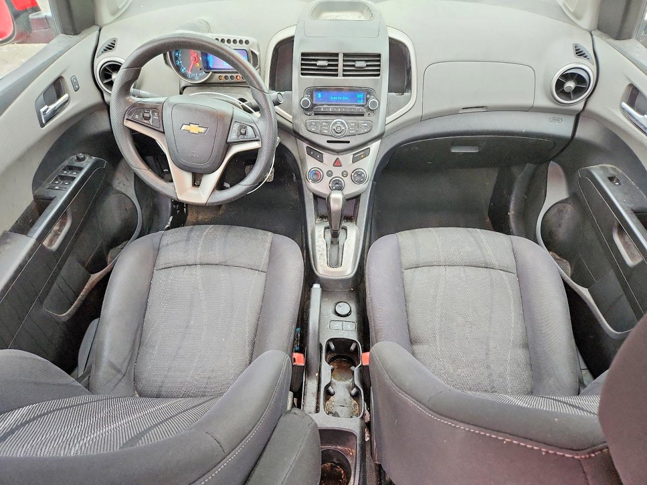 2015 Chevrolet Sonic Lt Red vin: 1G1JC5SH1F4146221
