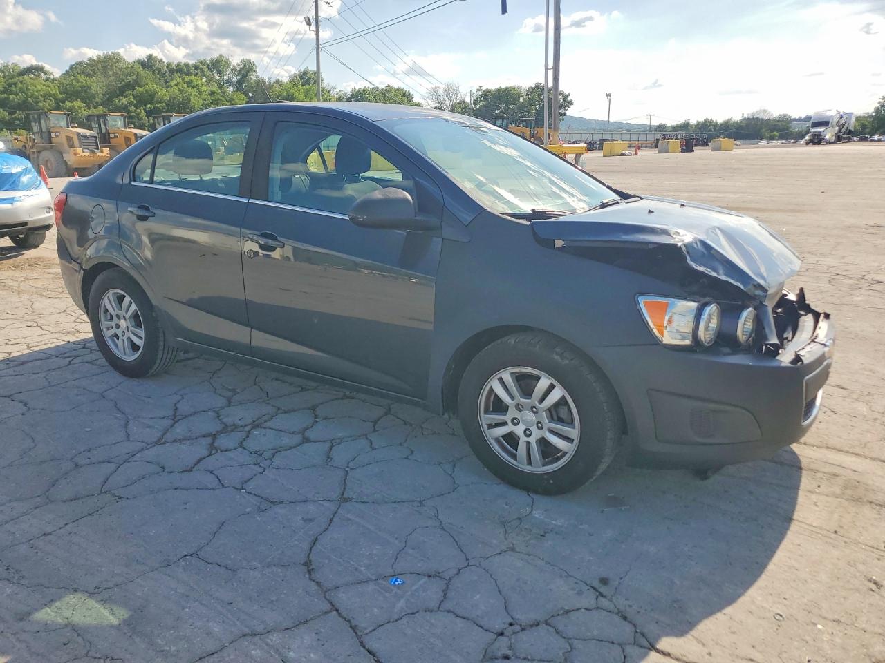 2015 Chevrolet Sonic Lt Charcoal vin: 1G1JC5SH1F4164251