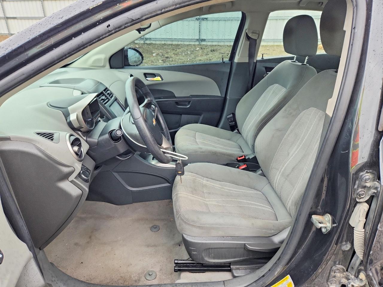 2015 Chevrolet Sonic Lt Black vin: 1G1JC5SH1F4182166