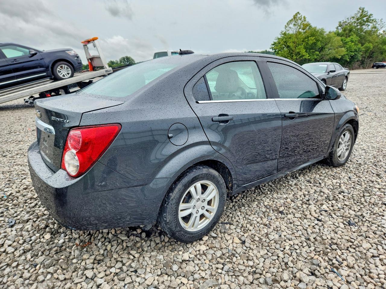 2015 Chevrolet Sonic Lt Black vin: 1G1JC5SH1F4182166