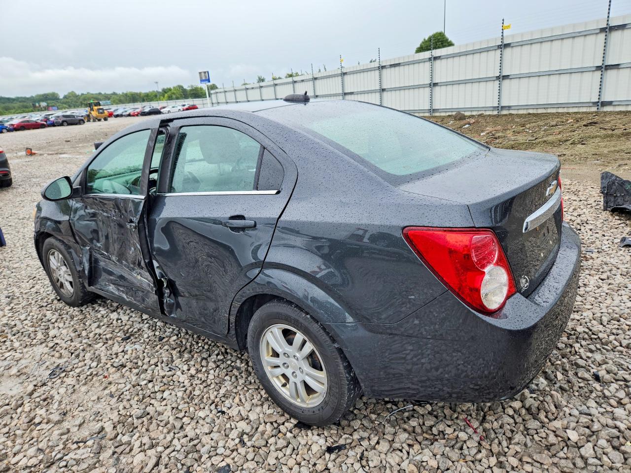 2015 Chevrolet Sonic Lt Black vin: 1G1JC5SH1F4182166