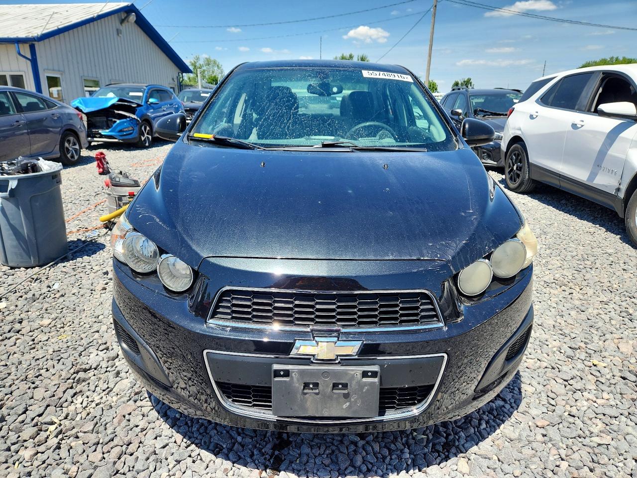 2015 Chevrolet Sonic Lt Black vin: 1G1JC5SH1F4204411