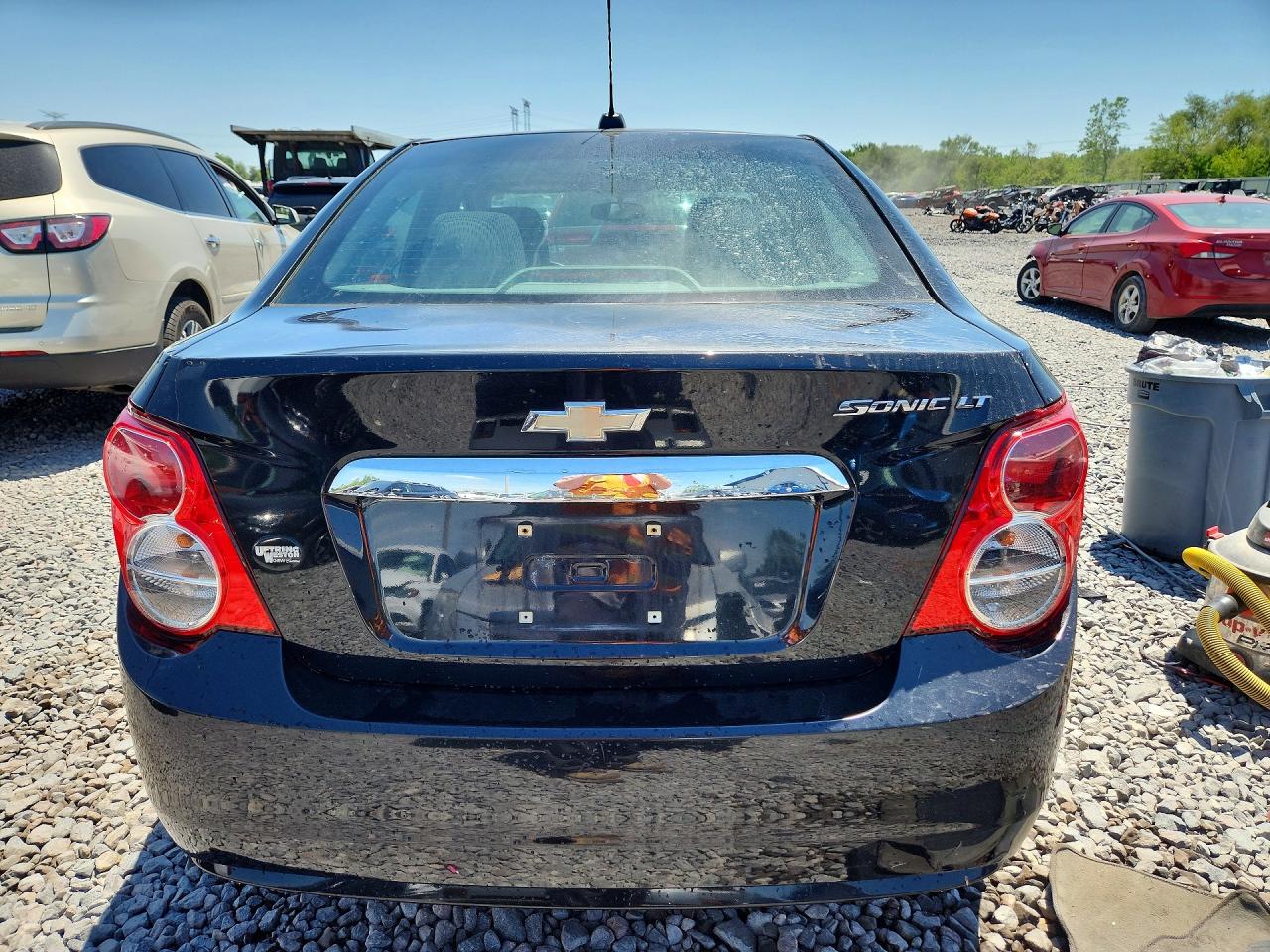 2015 Chevrolet Sonic Lt Black vin: 1G1JC5SH1F4204411