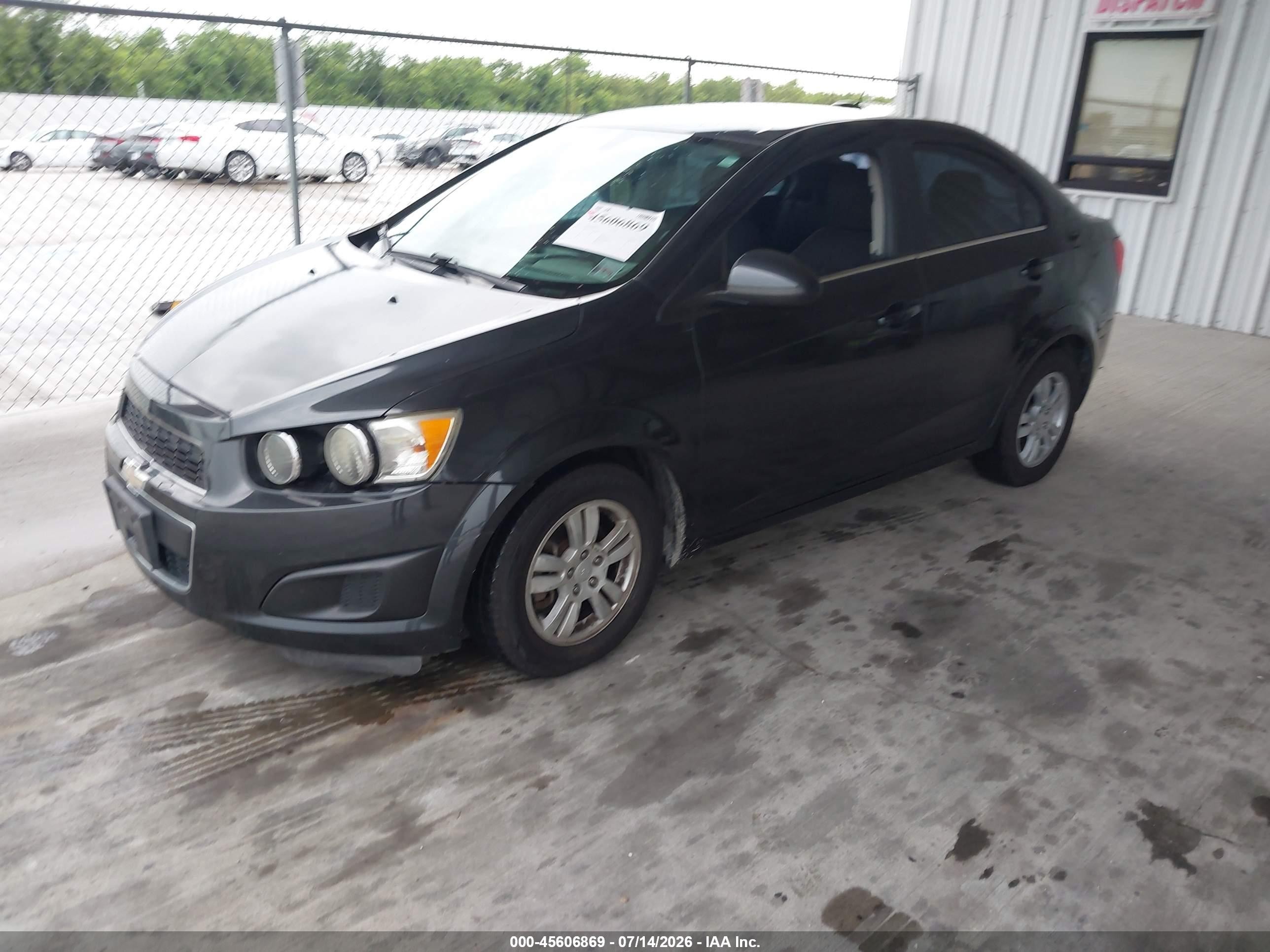 2015 Chevrolet Sonic Lt Auto Gray vin: 1G1JC5SH1F4209270
