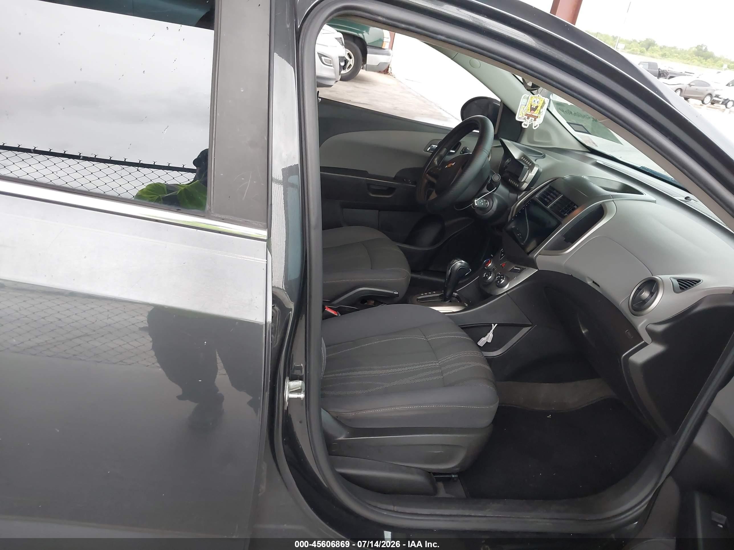 2015 Chevrolet Sonic Lt Auto Gray vin: 1G1JC5SH1F4209270