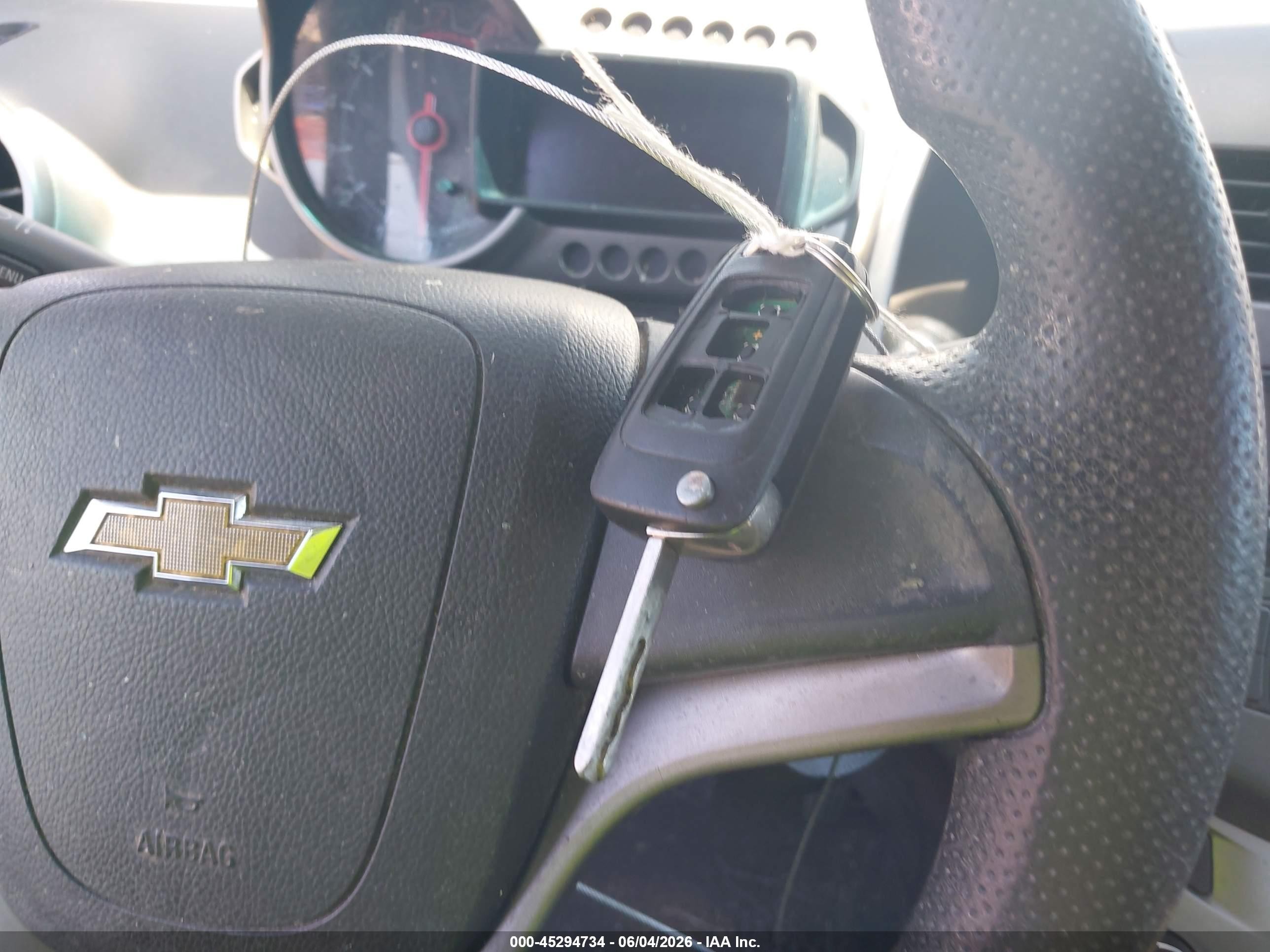 2012 Chevrolet Sonic 2lt Silver vin: 1G1JC5SH2C4104376