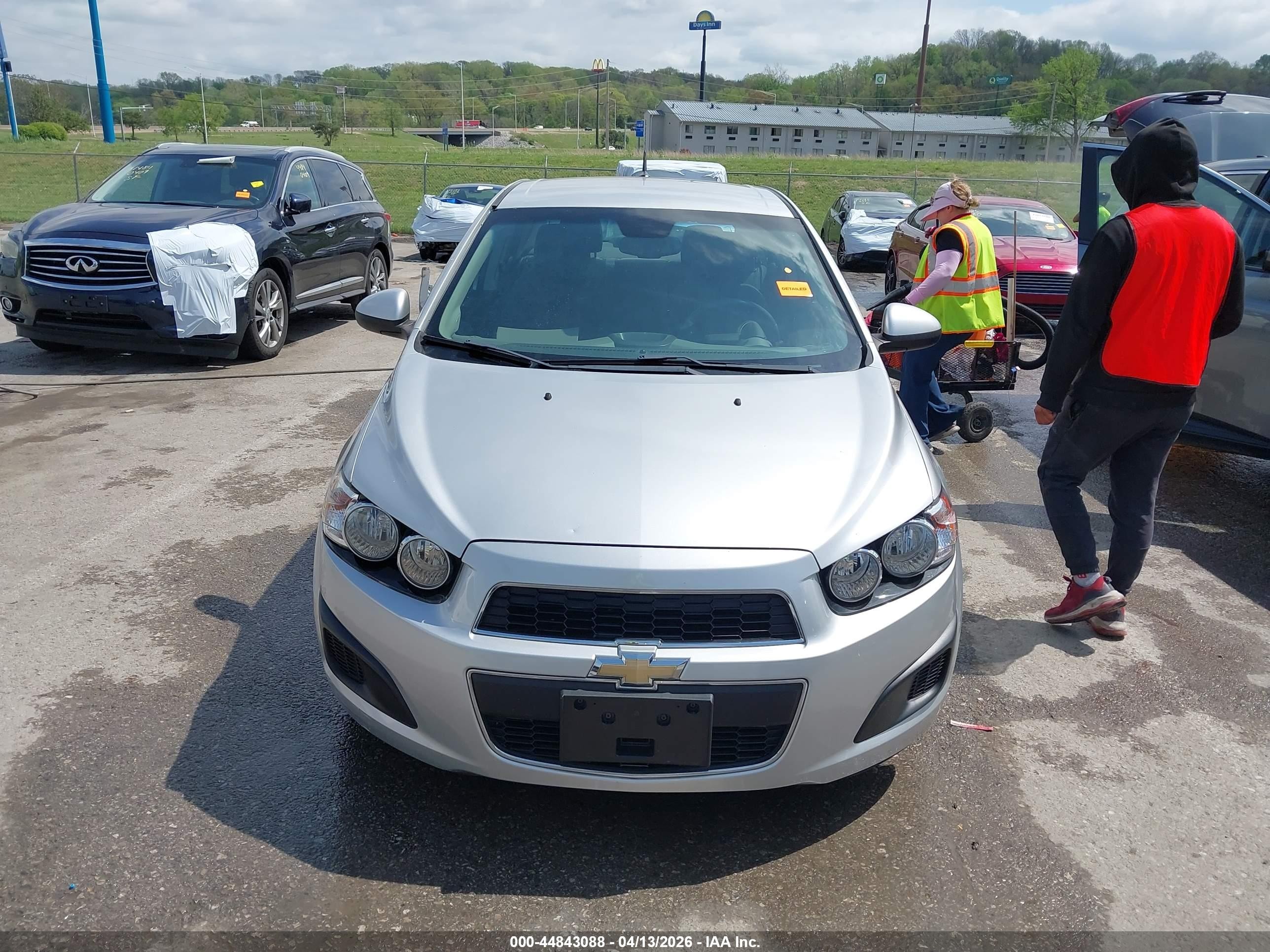 2012 Chevrolet Sonic 2lt Silver vin: 1G1JC5SH2C4108976