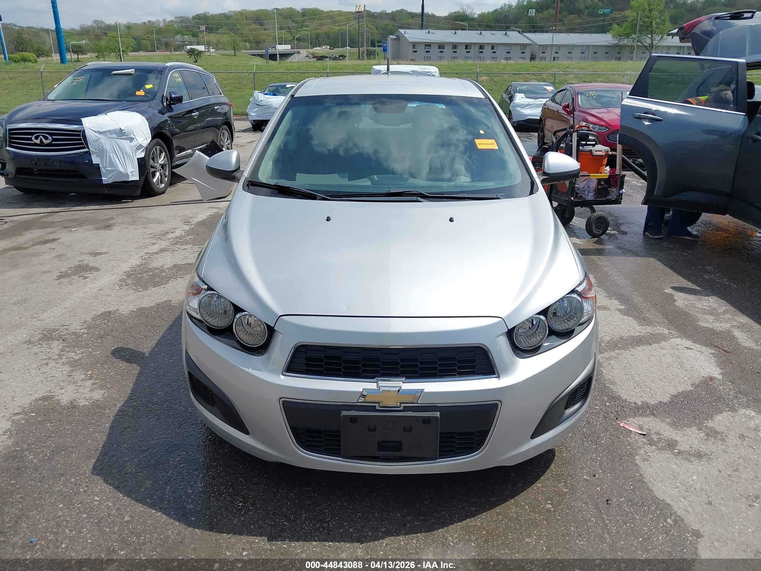 2012 Chevrolet Sonic 2lt Silver vin: 1G1JC5SH2C4108976