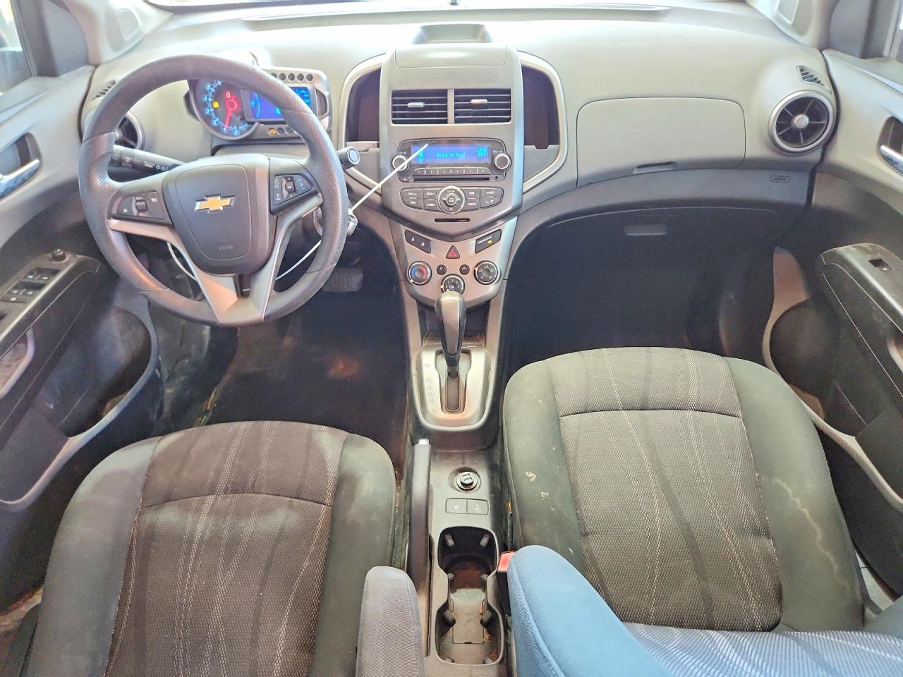 2012 Chevrolet Sonic Red vin: 1G1JC5SH2C4119542