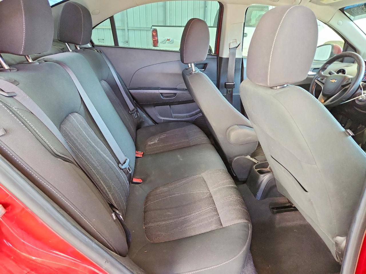 2012 Chevrolet Sonic Red vin: 1G1JC5SH2C4119542