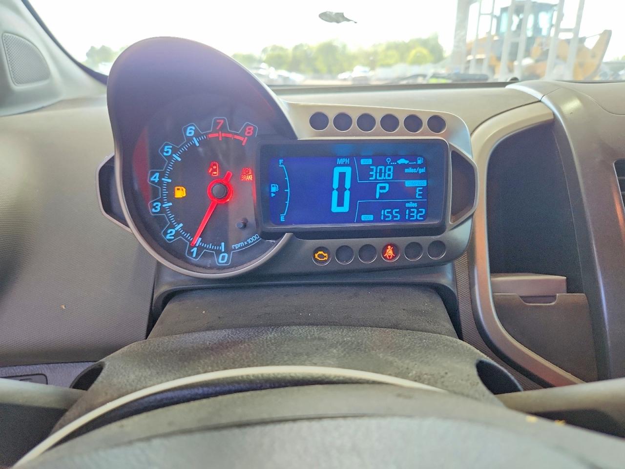2012 Chevrolet Sonic Red vin: 1G1JC5SH2C4119542