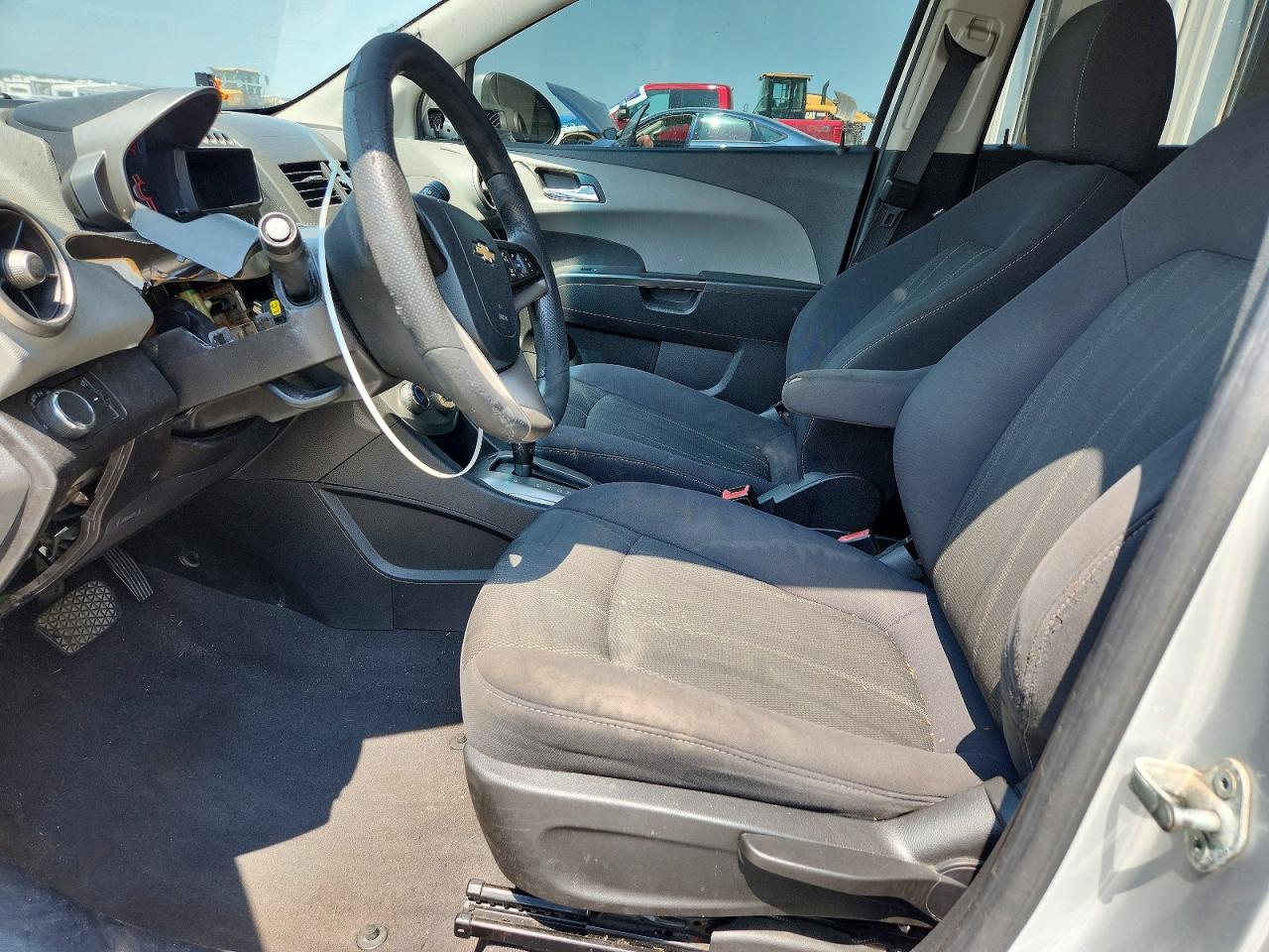 2012 Chevrolet Sonic Lt Gray vin: 1G1JC5SH2C4153593