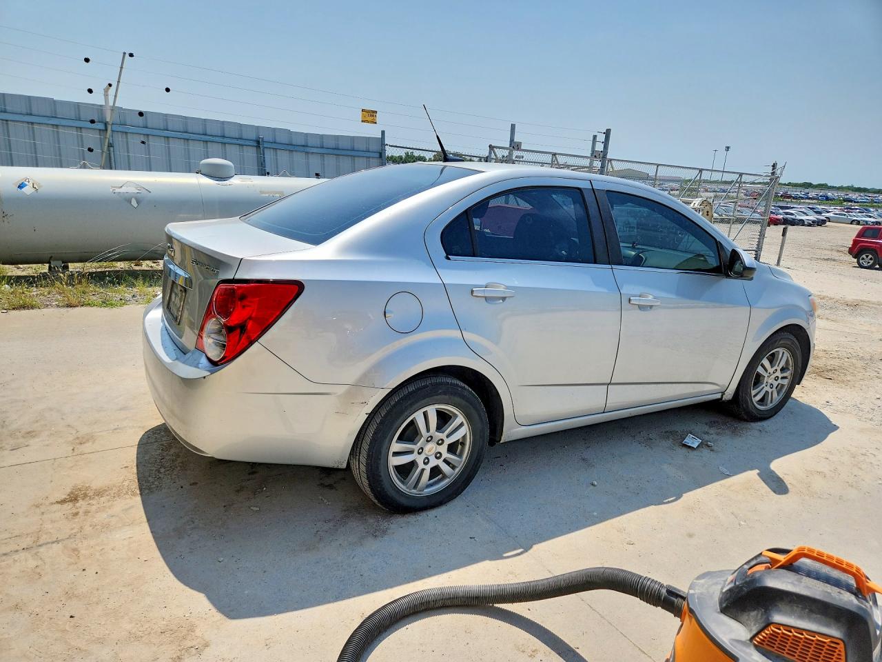 2012 Chevrolet Sonic Lt Gray vin: 1G1JC5SH2C4153593