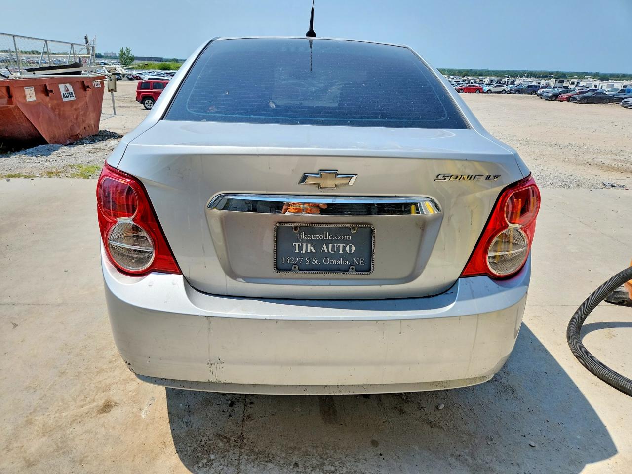 2012 Chevrolet Sonic Lt Gray vin: 1G1JC5SH2C4153593