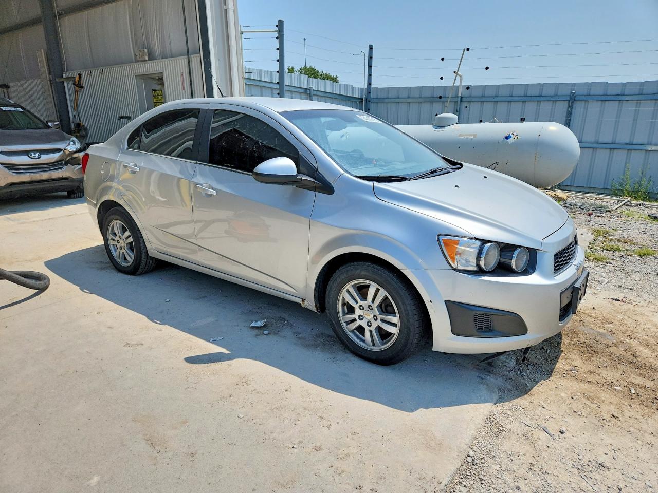 2012 Chevrolet Sonic Lt Gray vin: 1G1JC5SH2C4153593